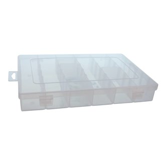 Plastová krabička s nastavitelnými přepážkami 275 x177x42,5mm