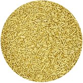 Cukrové zdobení tyčinky zlaté 80g