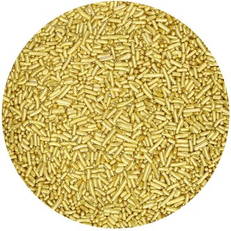 Cukrové zdobení tyčinky zlaté 80g