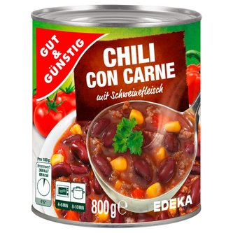 GG Chili Con Carne s vepřovým masem 800g GG Chili Con Carne s vepřovým masem 800g