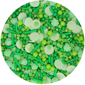 Cukrové zdobení Medley Green 65g