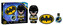 EP Line Batman - EDT 50 ml + 2v1 šampon a sprchový gel 200 ml + hračka Pop It child