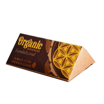 ARÔME Sada 12 organických vonných františků se zpětným tokem, Sandalwood