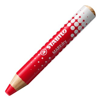 Popisovač na bílou tabuli a flipchart "MARKdry", červená, STABILO 648/40