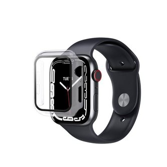 eSTUFF Titan Shield ochranné pouzdro pro Apple Watch Series 7/8 45 mm, Full Body Screen, čirá eSTUFF Titan Shield ochranné pouzdro pro Apple Watch Series 7/8 45 mm, Full Body Screen, čirá