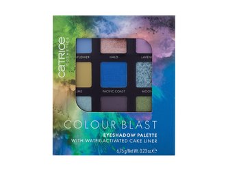 Catrice Colour Blast Oční stín Eyeshadow Palette 6,75 g 020 Blue meets Lime pro ženy