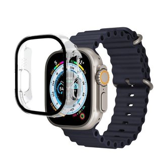 eSTUFF Titan Shield ochranné pouzdro pro Apple Watch Ultra, Full Body Screen, čirá eSTUFF Titan Shield ochranné pouzdro pro Apple Watch Ultra, Full Body Screen, čirá