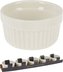 miska   ml, d  x  cm, 5ks, bílá.zapék., porcelán