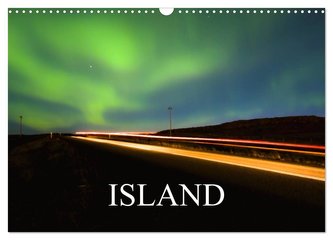 Island (Wandkalender 2024 DIN A3 quer), CALVENDO Monatskalender