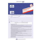 Nájemní smlouva DE Avery Zweckform, 2875 pro pronájem bytů a domů, A4, 5 stranná