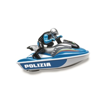 RE.EL Toys Vodní skútr policejní na baterie