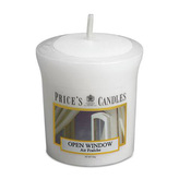 Votivní svíčka Price´s Candles, Otevřené okno, 55 g