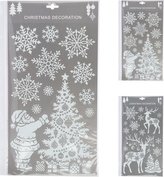 dekorace    cm, bílý GLITTER, vánoční okenní