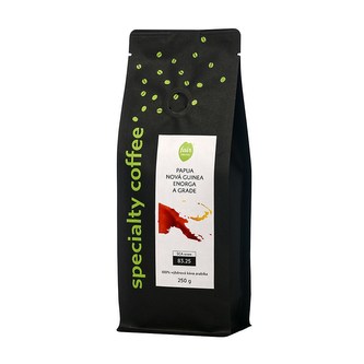 Fairobchod Bio zrnková káva Papua Nová Guinea Enorga A Grade, 250 g