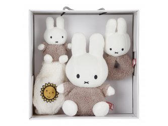 Dárková sada králíček Miffy Fluffy Taupe Dárková sada králíček Miffy Fluffy Taupe