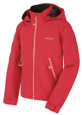 Dětská softshell bunda Salex K pink - 164
