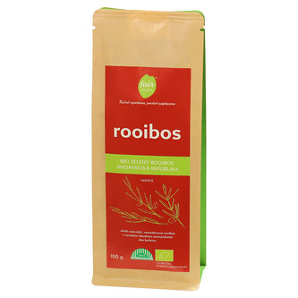Fairobchod Bio zelený rooibos sypaný, větší balení Hmotnost: 1 000 g