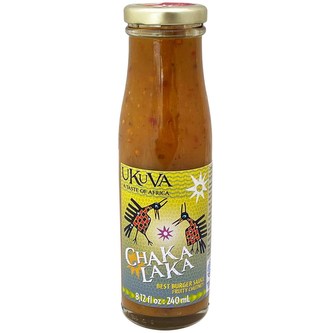 Ukuva Omáčka Chakalaka z Jižní Afriky, 240 ml Ukuva Omáčka Chakalaka z Jižní Afriky, 240 ml