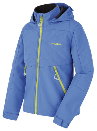 Dětská softshell bunda Salex K blue - 164