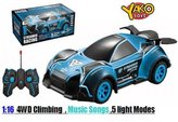 RC auto 1:16 Racing Climber s pohonem 4x4 - modré