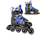 NH18366A ČERNO-MODRÉ VEL.M(35-38) BRUSLE 2V1 NILS EXTREME