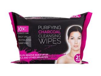 Xpel Purifying Charcoal Čisticí ubrousky Cleansing Wipes 1 balení pro ženy