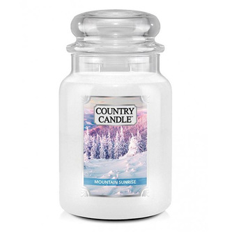 Svíčka ve skleněné dóze Country Candle, Horský východ slunce, 680 g Svíčka ve skleněné dóze Country Candle, Horský východ slunce, 680 g