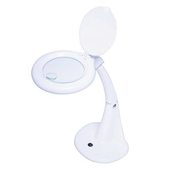 Lupa stolní, zvětšení 1,75x s LED osvětlením 230VAC, 6W