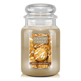 Svíčka ve skleněné dóze Country Candle, 24oz | Large Jar | Maple Sugar Cookie