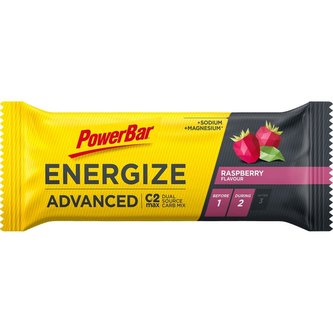 Tyčinka PowerBar ENERGIZE Advanced malina 55g