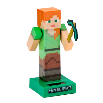 Figurka - solární - Minecraft Alex