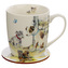 Set porcelánový hrnek s táckem Pejsci, design Jan Pashley