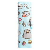 Sada 6 příborů ze 100% přírodního bambusu v plátěném obalu Buclatá kočka Pusheen