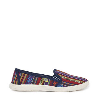 Oldcom Slip-On ETNO Fusion Dámské DOPRODEJ Velikost: 35, Barva: Červená