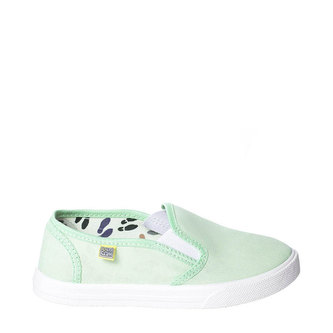 Oldcom Slip-On MILAN Pistáciové Teen Velikost: 33, Barva: Pistáciová