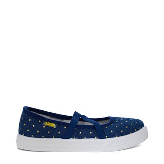 Oldcom Slip-On ELLA Navy Dětské Velikost: 34, Barva: Modrá