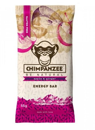 tyčinka Chimpanzee Energy Bar 55g jablko+zázvor bez lepku tyčinka Chimpanzee Energy Bar 55g jablko+zázvor bez lepku