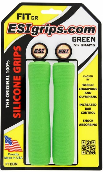 gripy ESI FIT CR zelené gripy ESI FIT CR zelené