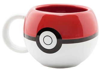 3D keramický hrnek Pokémon: Pokéball (objem 300 ml) 3D keramický hrnek Pokémon: Pokéball (objem 300 ml)
