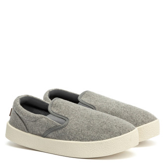 Oldcom Slip-On EMILY Filcové Šedé Velikost: 39, Barva: Šedá