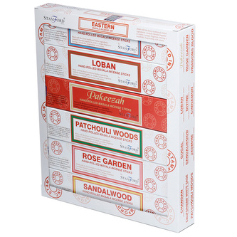 Stamford Masala Vonné tyčinky - sada 12 různých balení - 37363 - Orientální