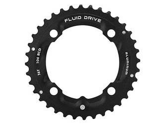 převodník 36z SunRace CRMS66.36 2x10 BCD104 ALU