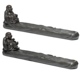 Stojan na vonné tyčinky Šťastný čínský Buddha Mír Východu