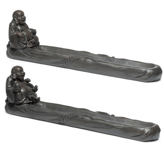 Stojan na vonné tyčinky Šťastný čínský Buddha Mír Východu