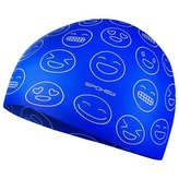 čepice plavecká junior Spokey EMOJI silikon růžová