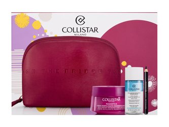 Collistar Magnifica denní pleťový krém Magnifica Replumping Redensifying Cream 50 ml + dvoufázový odličovač Two Phase Make-up Removing Solution 35 ml + tužka na oči Kajal Pencil 0,8 g Black + kosmetická taštička The Bridge