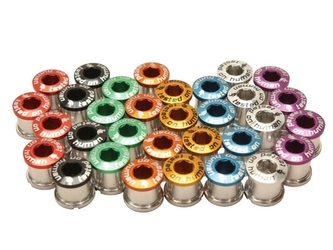 šrouby do převodníku ShamanRacing 5mm, 4ks červené