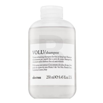 Vlasová kosmetika  v naší nabídce nese jména těch nejslavnějších kadeřnických značek. Šampony značky Davines z kolekce Essential Haircare byly vytvořeny pro řídnoucí vlasy speciálně pro ženy. Tento kadeřnický zázrak má objem 250 ml.