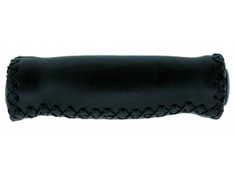 gripy VELO Exclusive kožené 125mm černé