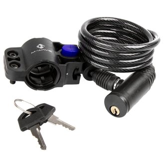 zámek  M-Wave 6x1000mm černý